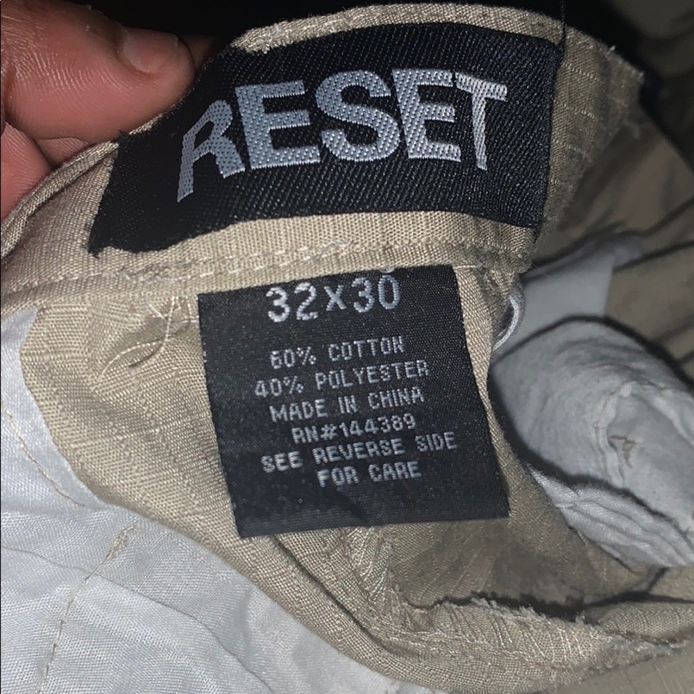 Khaki Reset Joggers 32X30